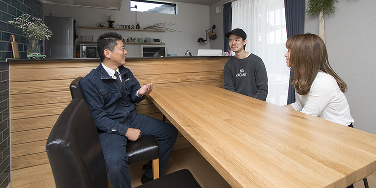 それぞれの意見をね尊重しながら間を取り持ってくださったので