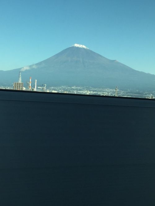サムラホーム佐村建設研修新幹線富士山