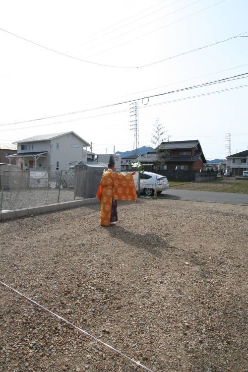 佐村建設サムラホーム岐阜市地鎮祭新築お家づくり春