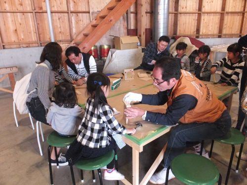 佐村建設大感謝祭第4回職業体験ミラー大工さん