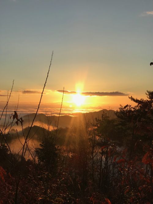 佐村建設サムラホーム山県市工務店2018年初日の出
