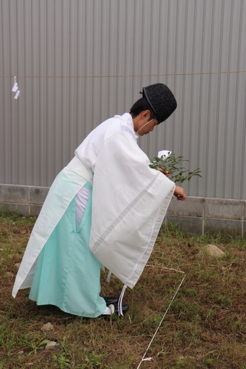 佐村建設サムラホーム岐阜市新築工事地鎮祭おうちづくり