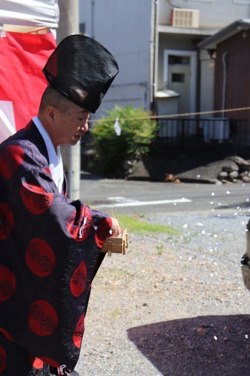 佐村建設サムラホーム山県市工務店注文住宅地鎮祭岐阜市新築