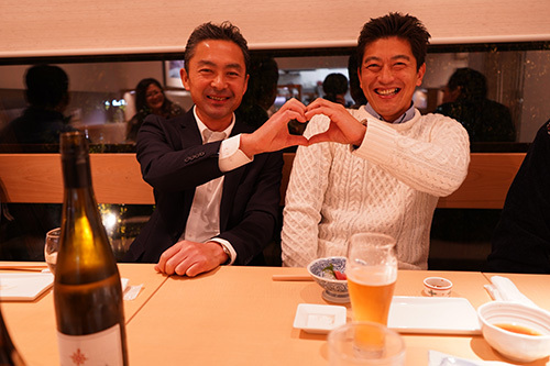 佐村建設サムラホーム注文住宅自然素材忘年会お酒天ぷら元