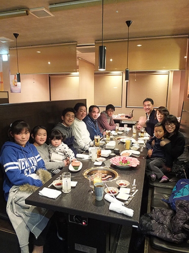 サムラホーム佐村建設スタッフ忘年会焼肉香林