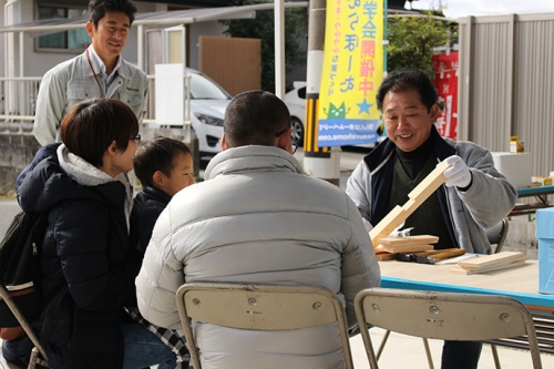 佐村建設サムラホーム完成見学会見学会木工教室