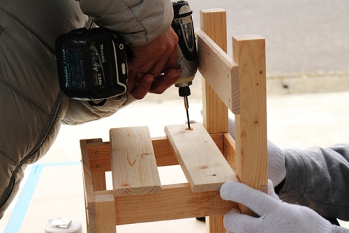 佐村建設サムラホーム完成見学会見学会木工教室